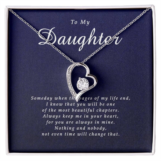 To My Daughter Gifts - Daughter Jewelry For Christmas, Thanksgiving, Birthday, Graduation, Wedding
