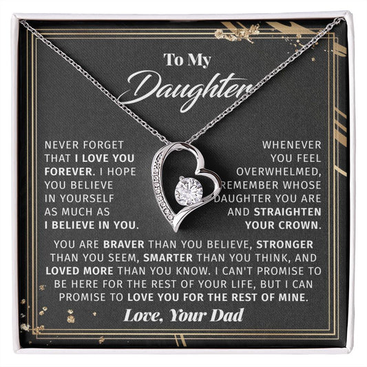 To My Daughter Gifts from Dad - Birthday Gifts For Daughter