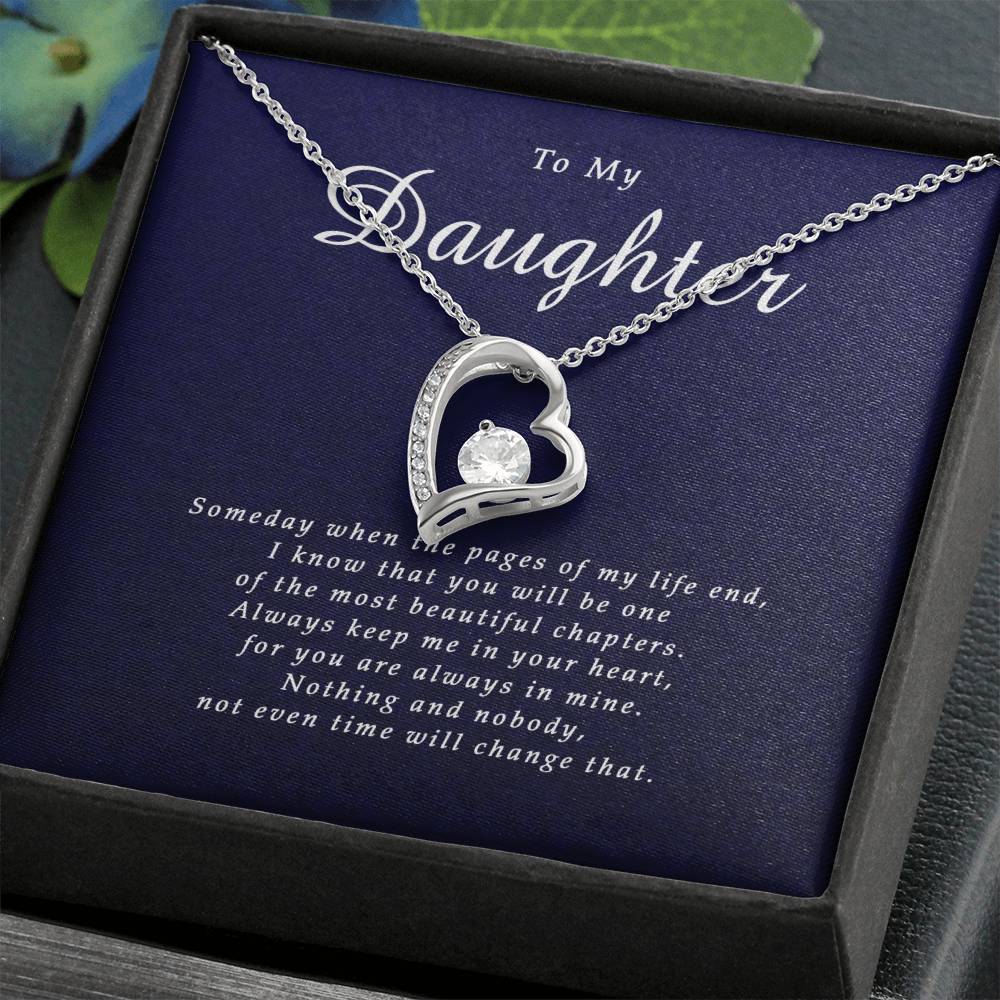 To My Daughter Gifts - Daughter Jewelry For Christmas, Thanksgiving, Birthday, Graduation, Wedding