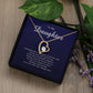 To My Daughter Gifts - Daughter Jewelry For Christmas, Thanksgiving, Birthday, Graduation, Wedding