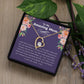 To My Mom Necklace From Daughter, Daughter Gifts To Mom