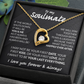 To My Soulmate Necklace - Love Necklace For Her