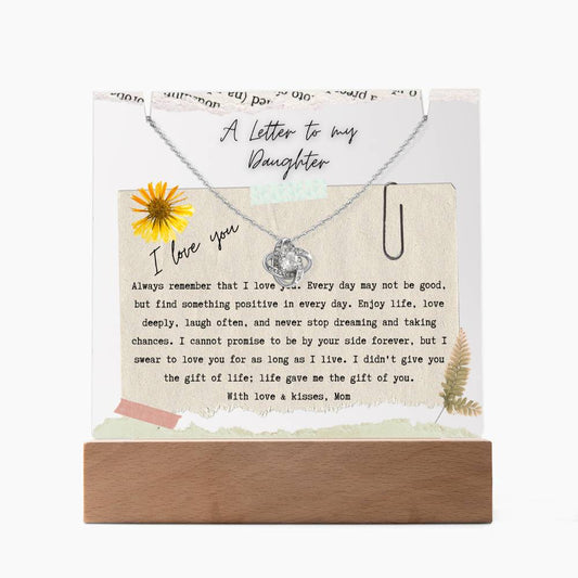 Bonus Daughter Gift - A Letter To My Daughter - A118