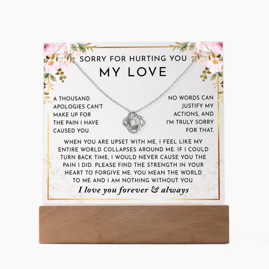 Sorry gift for her - Keepsake Acrylic Necklace Bundle - A88