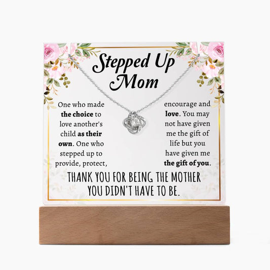 Stepped Up Mom - Keepsake Acrylic Necklace Bundle - A120