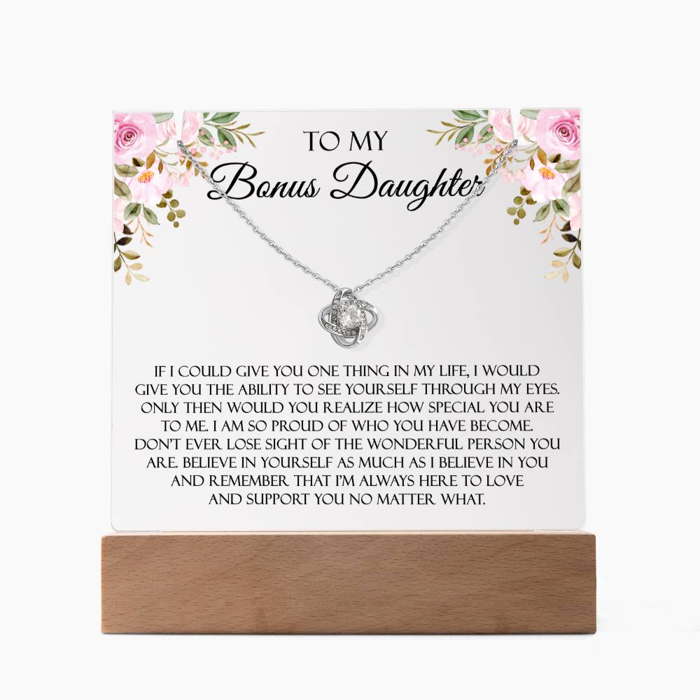 Bonus Daughter Gift - Keepsake Acrylic Necklace Bundle - A71