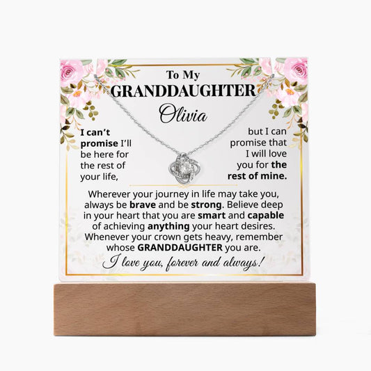 Granddaughter Gift - Keepsake Acrylic Necklace Bundle - A72