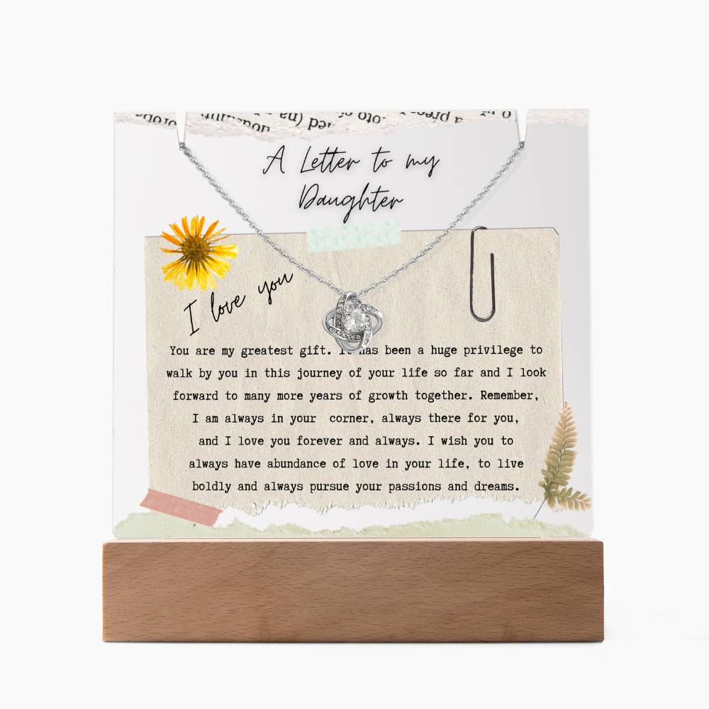 Daughter Gift - A Letter To My Daughter - A119