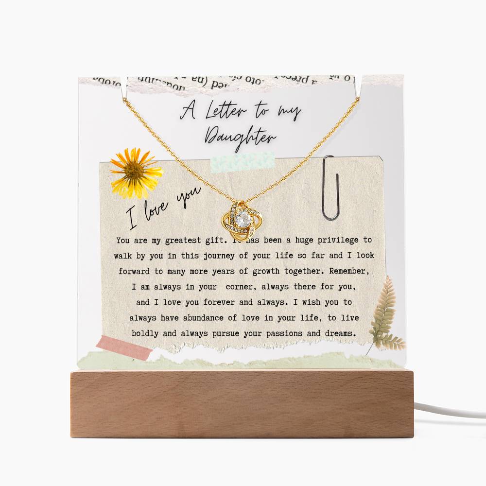 Daughter Gift - A Letter To My Daughter - A119