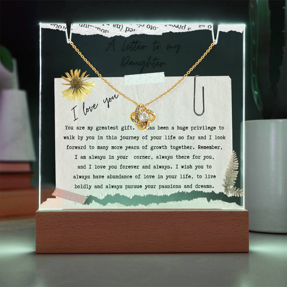 Daughter Gift - A Letter To My Daughter - A119