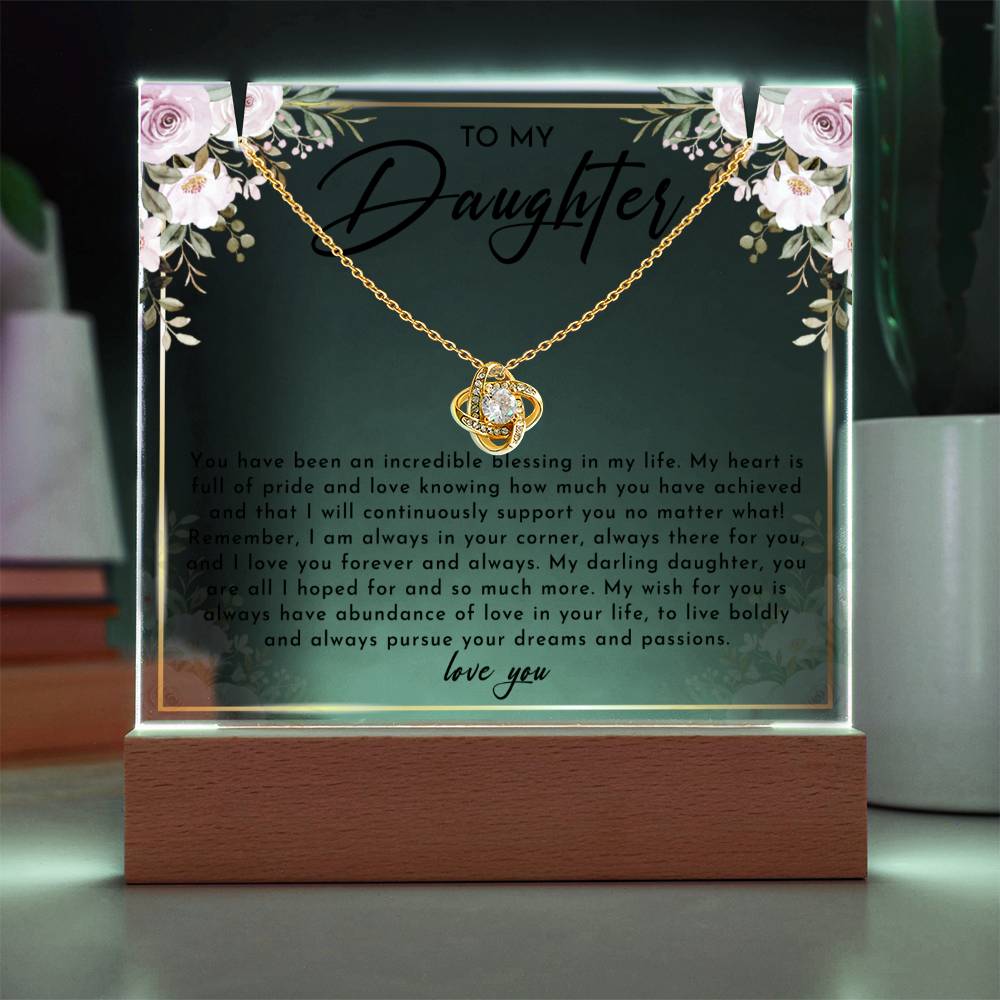 Daughter Gift - Keepsake Acrylic Necklace Bundle - A74