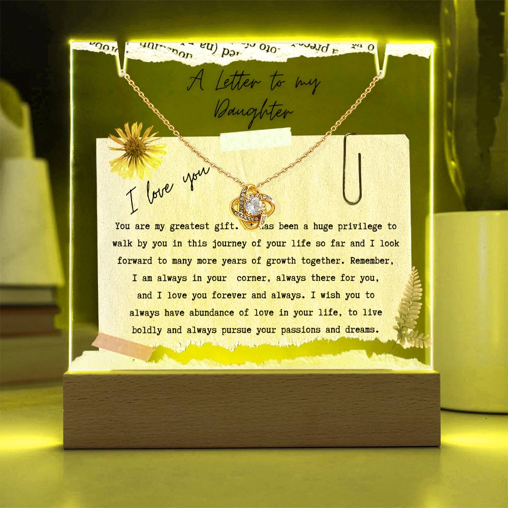 Daughter Gift - A Letter To My Daughter - A119