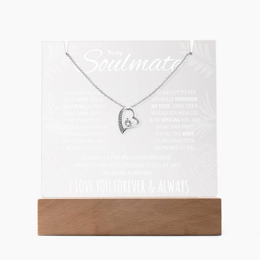 To My Soulmate - Keepsake Acrylic Necklace Bundle