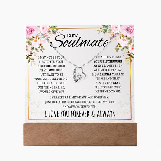 To My Soulmate - Keepsake Acrylic Necklace Bundle - A64