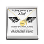 Dad Remembrance Necklace - Loss of father memorial Gifts