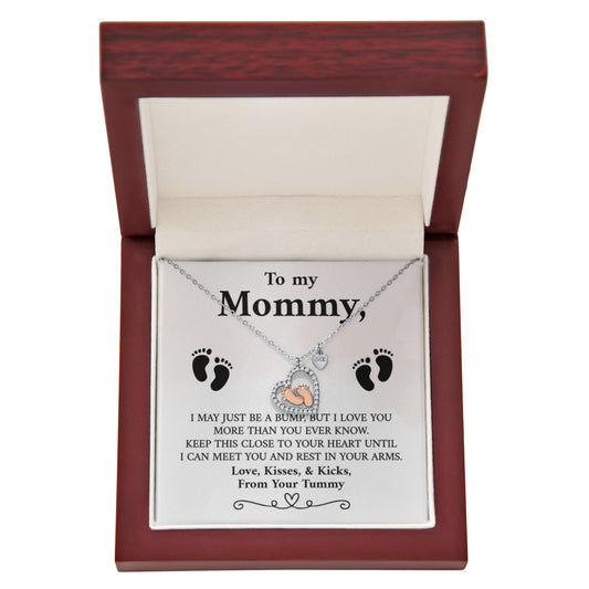 To My Mommy From Tummy - Mother's Day  Pregnancy Gift For First Time Mom