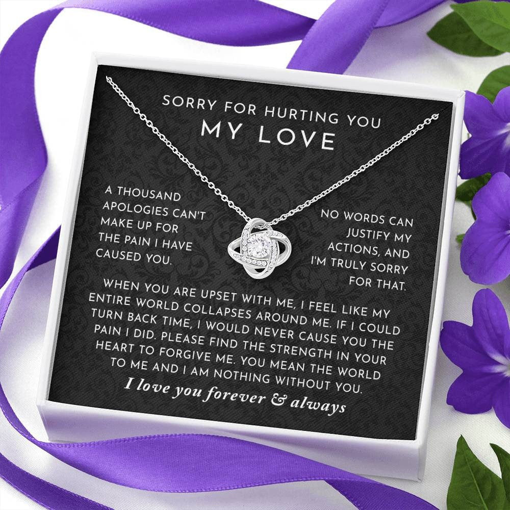 Sorry gift, Apology Gift For Her, Forgiveness Gift, I’m Sorry Necklace Gift For Wife, Gift To Say Your Sorry, Apology Gifts For Girlfriend