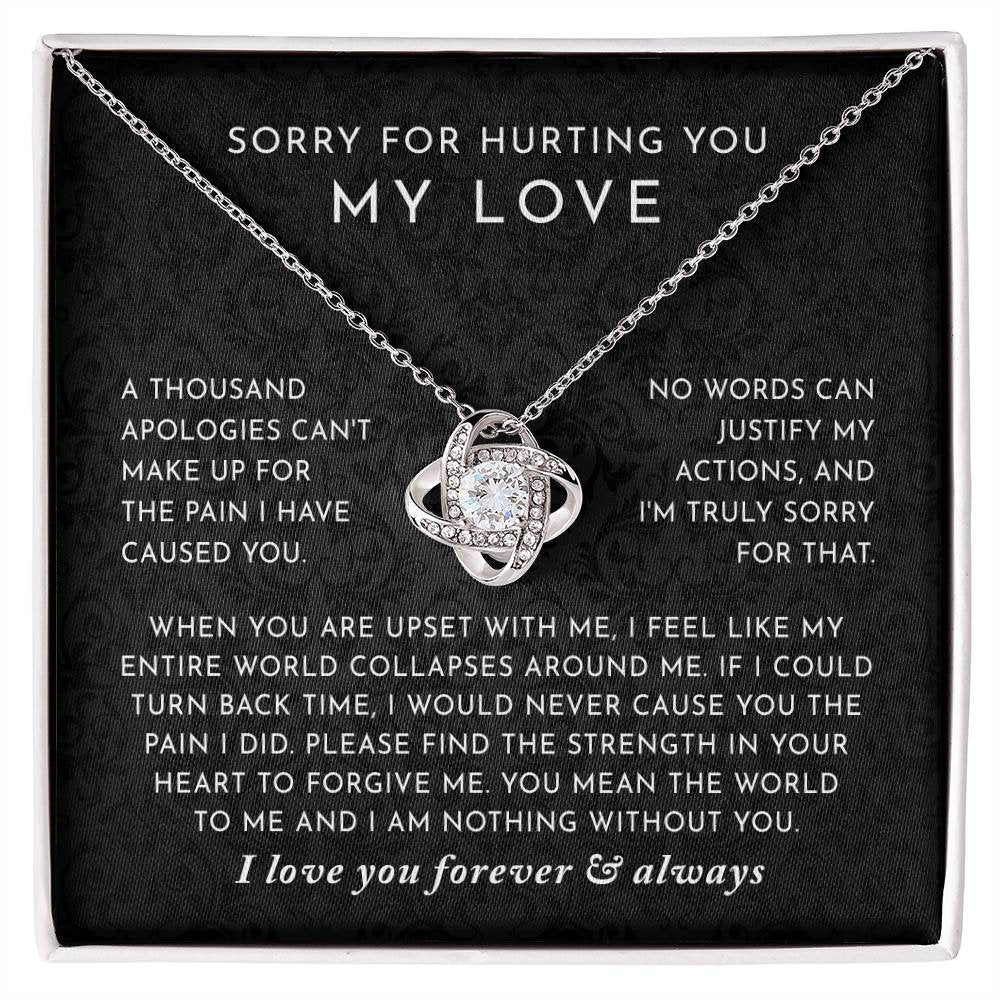 Sorry gift, Apology Gift For Her, Forgiveness Gift, I’m Sorry Necklace Gift For Wife, Gift To Say Your Sorry, Apology Gifts For Girlfriend