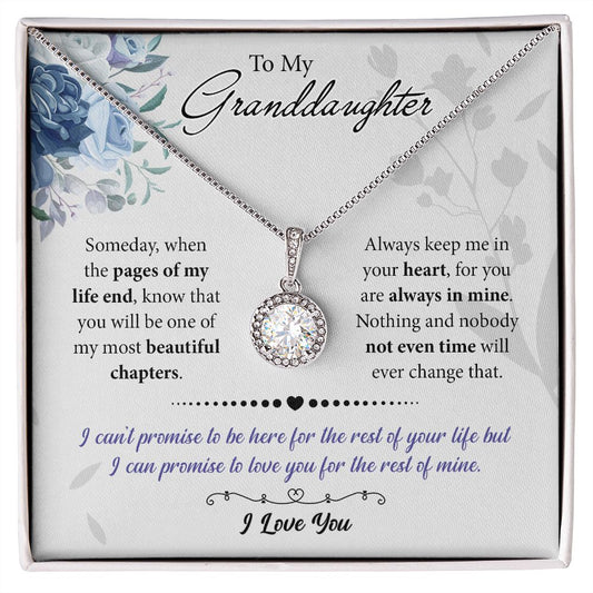 Gifts For Granddaughter - To My Granddaughter Necklace