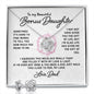Bonus Daughter Necklace - Gift For Stepdaughter