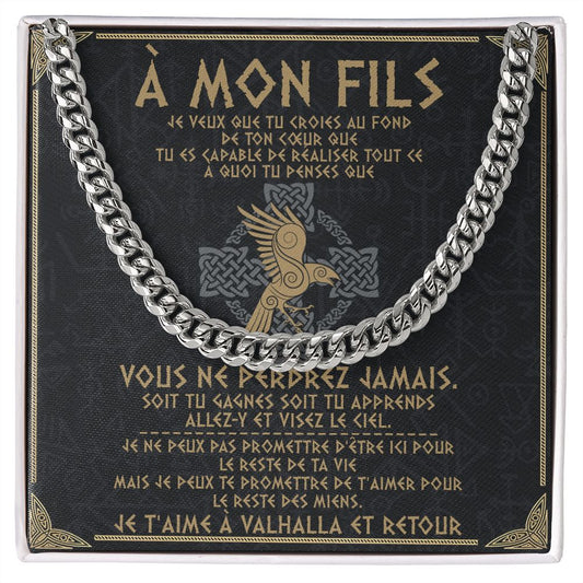 À MON FILS - JE VEUX QUE TU CROIES AU FOND DE TON CŒUR QUE