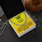 To My Son Cuban Link Chain From Mom and Dad - Birthday Gift, Graduation, Christmas Gifts For Son