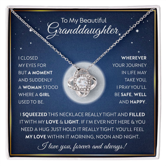 Gifts For Granddaughter - To My Granddaughter Necklace