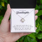 To My Granddaughter Necklace - Gifts For Granddaughter On Birthday, Graduation, Wedding, Christmas