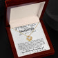 Gifts For Daughter From Dad - To My Daughter Necklace From Dad