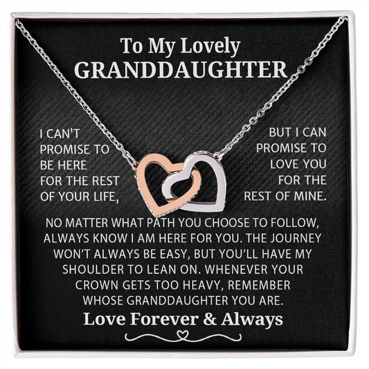 Gifts For Granddaughter - To My Granddaughter Necklace