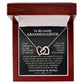 To My Granddaughter Necklace - Gifts For Granddaughter On Birthday, Graduation, Wedding, Christmas