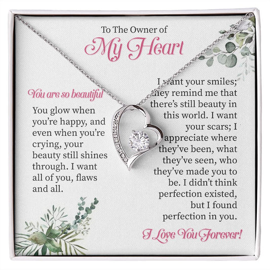 To my soulmate necklace - Gifts For Wife, Girlfriend, Fiancé On Birthday, Christmas, Valentine, Mother's Day